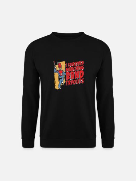 Fanfahrzug Spielmannszug Lustig - Unisex Sweatshirt - black
