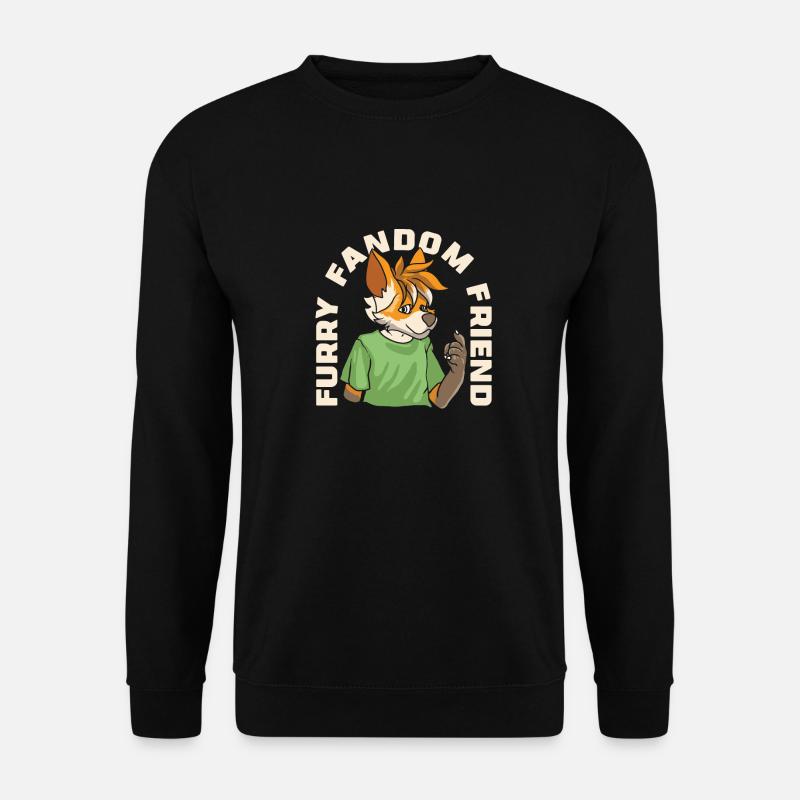 Furry Fandom Fursuits Fun - Unisex Sweatshirt - black
