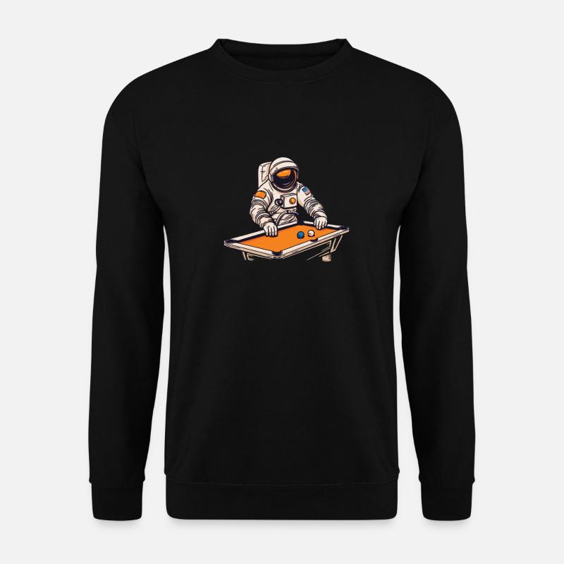 Astronaute de billard - Sweat-shirt Unisexe - noir