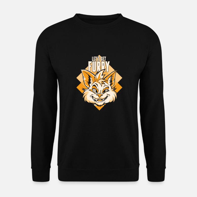 Furry Fandom Fursuits - Unisex Pullover - Schwarz