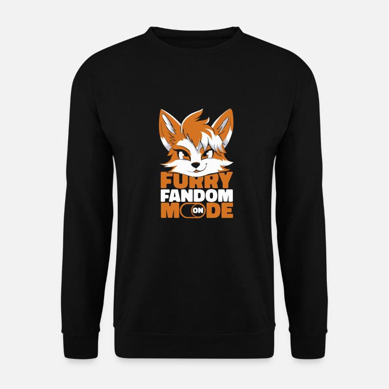 Furry Fandom Fursuits - Unisex Pullover - Schwarz