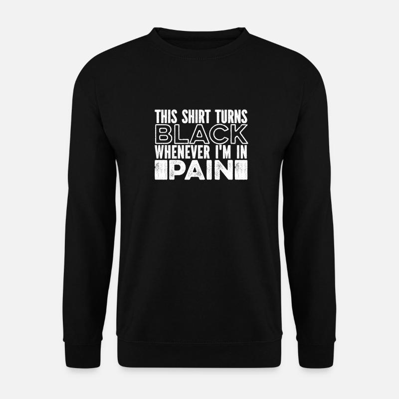 Fibromyalgie Rhumatisme - Sweat-shirt Unisexe - noir