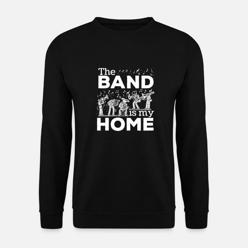 Fanfare Procession Tuba Home - Unisex Sweatshirt - black
