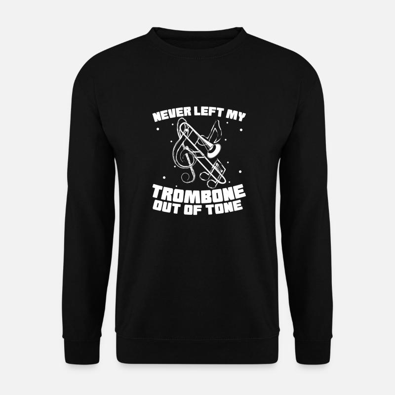 Spielmannszug Posaune Witzig - Unisex Pullover - Schwarz