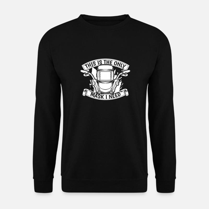 Serrurier soudeur - Sweat-shirt Unisexe - noir