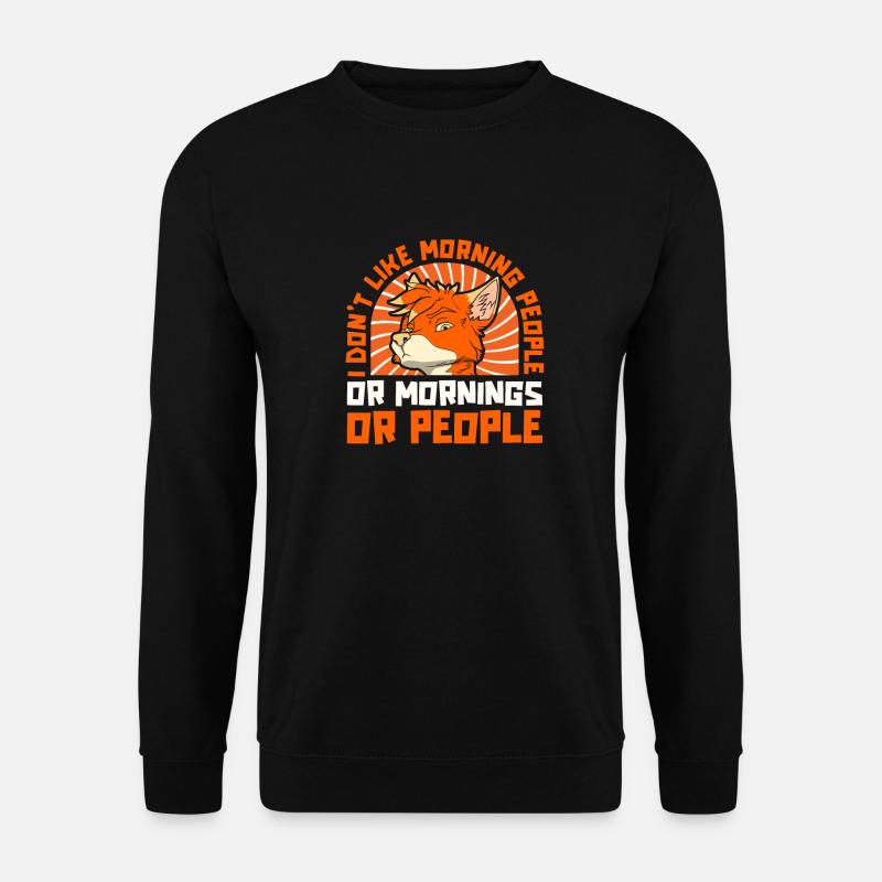 Furry Fandom Fursuits Lustig - Unisex Pullover - Schwarz