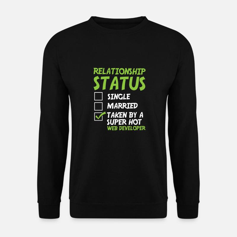 Web Developer Web Developer Funny - Unisex Sweatshirt - black