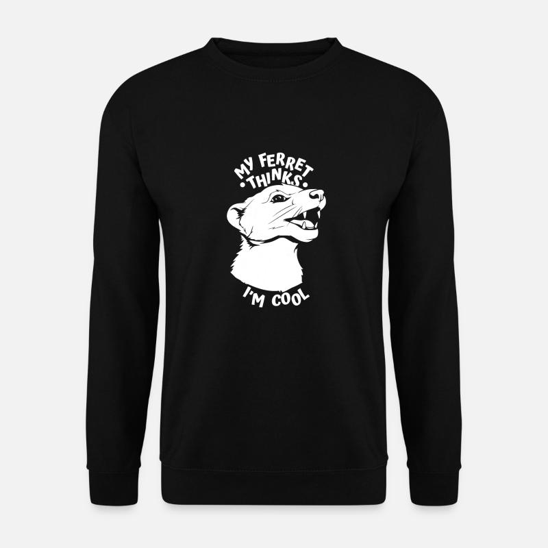 Ferret Iltis Cool - Unisex Sweatshirt - black