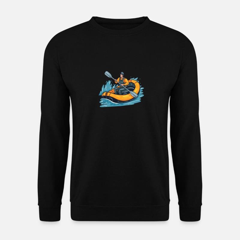 Rafting - Unisex Sweatshirt - black