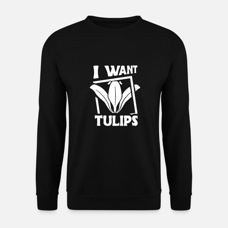 Tulips Tulips - Unisex Sweatshirt - black