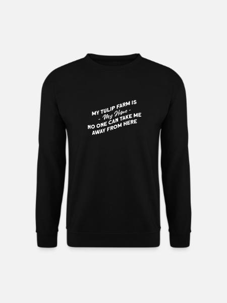 Tulips Farm Tulips - Unisex Sweatshirt - black