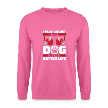 cricket - Unisex Sweatshirt - pink - Front