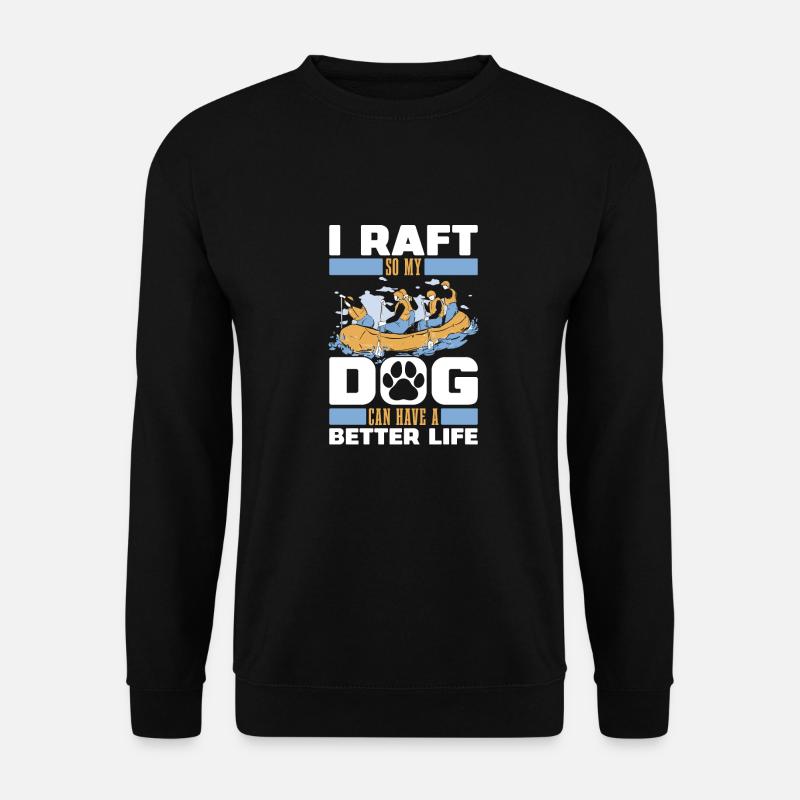 rafting - Sweat-shirt Unisexe - noir