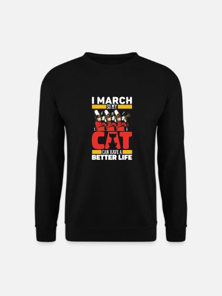 Fan Parade Parade Cat - Unisex Sweatshirt - black