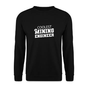 Ingénieur Ingénieur Minier - Sweat-shirt Unisexe - noir - Devant - Alina (178cm) & Michal (187cm)
