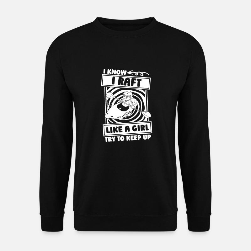 rafting - Sweat-shirt Unisexe - noir