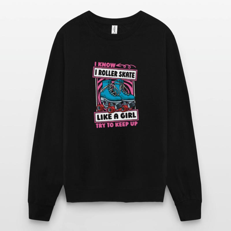 Roller Roller Roller Sweat-shirt Unisexe