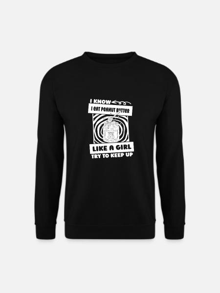 Pâte d’arachide - Sweat-shirt Unisexe - noir
