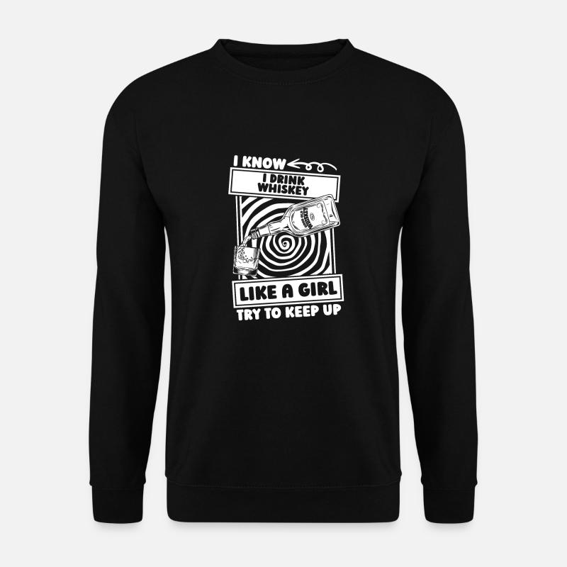 Whisky Whiskey - Unisex Sweatshirt - black