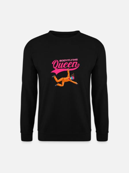 Indoor Skydiving Queen - Unisex Sweatshirt - black