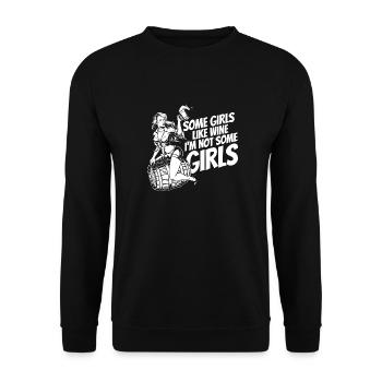 Bière artisanale Bière artisanale Bière fille - Sweat-shirt Unisexe - noir - Devant - Alina (178cm) & Michal (187cm)