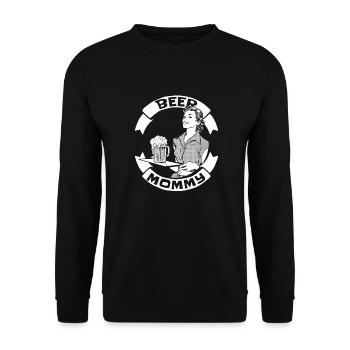 Bière artisanale Bière artisanale Noix de bière - Sweat-shirt Unisexe - noir - Devant - Alina (178cm) & Michal (187cm)