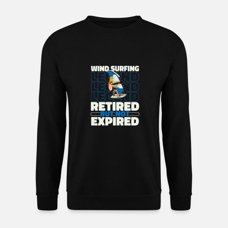 Wing Surf Wing Foil retiré - Sweat-shirt Unisexe - noir