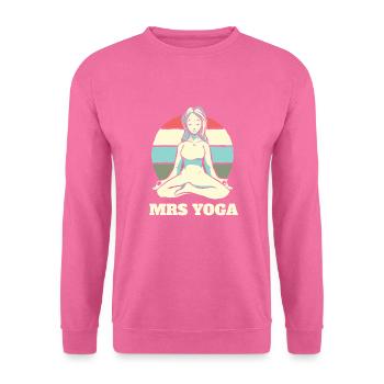 Yoga Girl - Unisex Sweatshirt - pink - Front