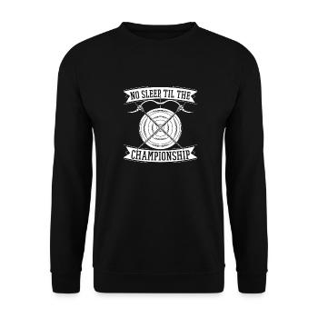 Tir à l’arc Archer de tir à l’arc - Sweat-shirt Unisexe - noir - Devant - Alina (178cm) & Michal (187cm)