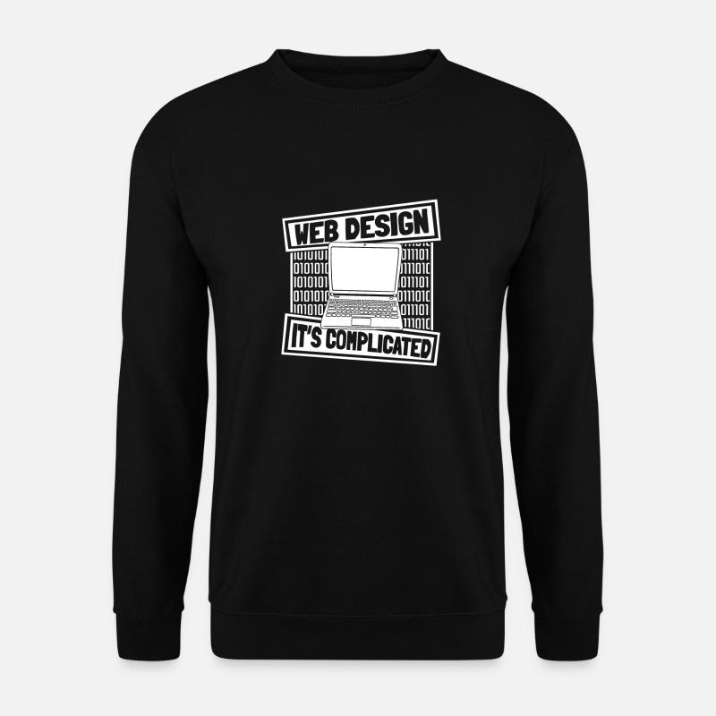 Développeur Web Développeur Web - Sweat-shirt Unisexe - noir