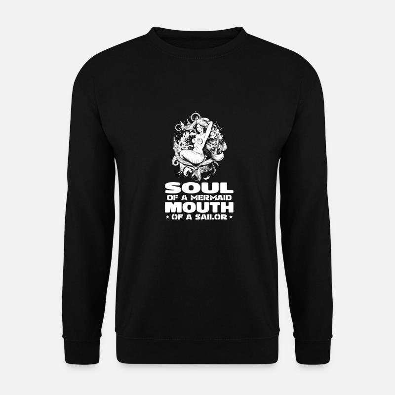 Sailing Sailor Sailboat - Unisex Sweatshirt - black