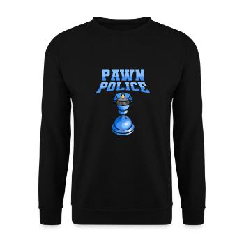 Schach Lustig - Unisex Pullover - Schwarz - Vorne - Alina (178cm) & Michal (187cm)