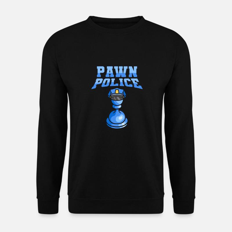 Drôle d’échecs - Sweat-shirt Unisexe - noir