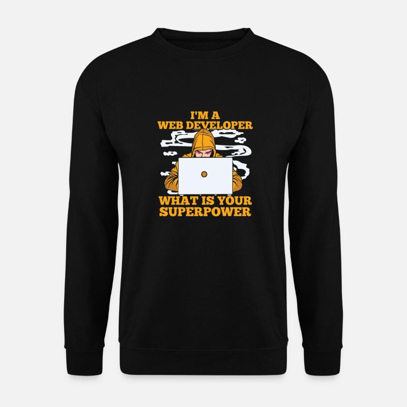 Web Developer Web Developer Zool - Unisex Sweatshirt - black