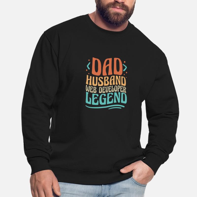 Web Entwickler Webdeveloper Vater Unisex Pullover