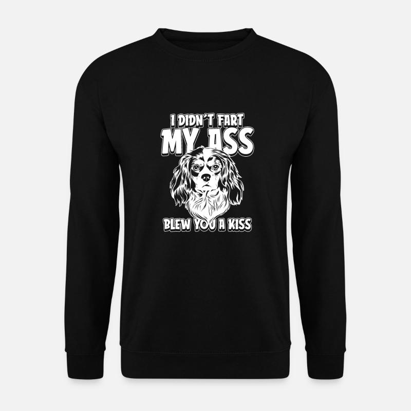 King Charles Cavalier - Unisex Pullover - Schwarz