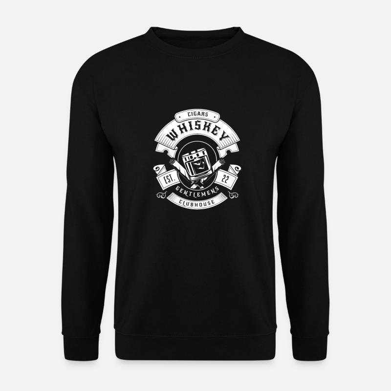 Whisky Whiskey - Sweat-shirt Unisexe - noir