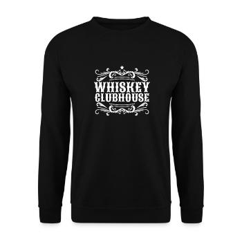 Whisky Whiskey - Unisex Pullover - Schwarz - Vorne - Alina (178cm) & Michal (187cm)