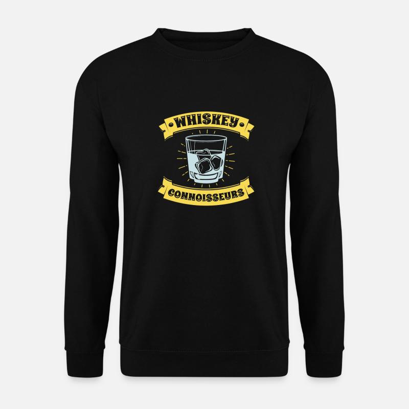 Whisky Whiskey Kenner - Unisex Pullover - Schwarz