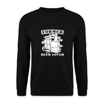 Whisky Whiskey - Unisex Sweatshirt - black - Front - Alina (178cm) & Michal (187cm)