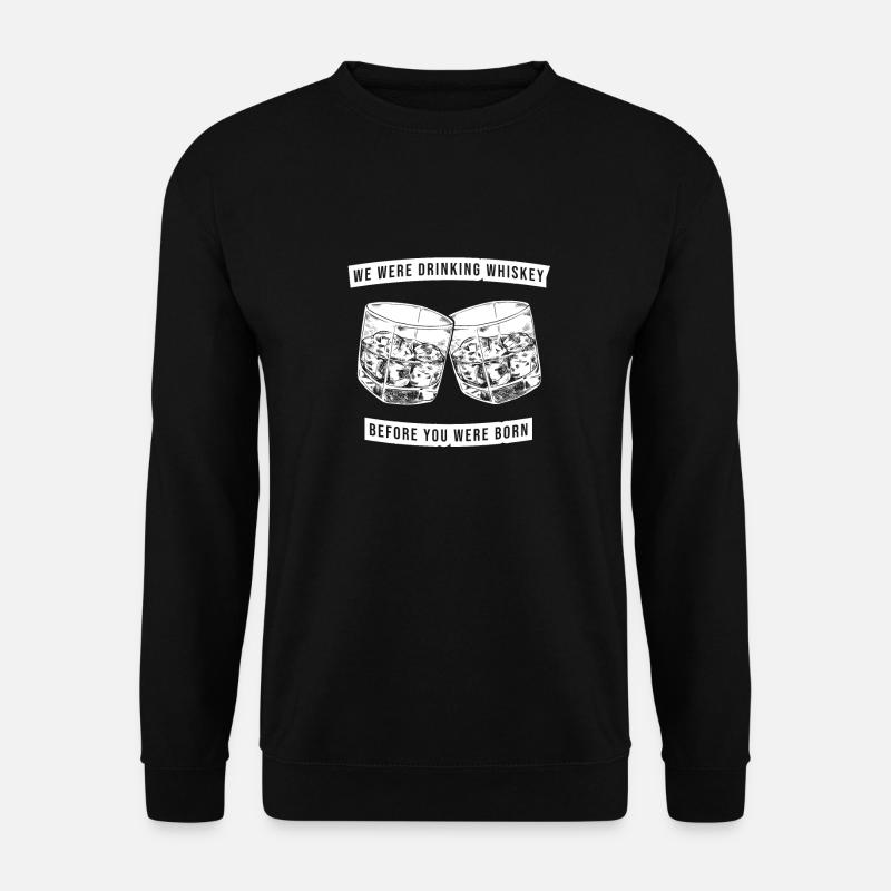 Whisky Whiskey - Unisex Sweatshirt - black