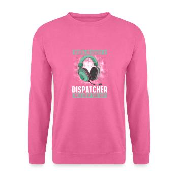 Notruf Leitstelle Einsatzzentrale Lustig - Unisex Pullover - Pink - Vorne