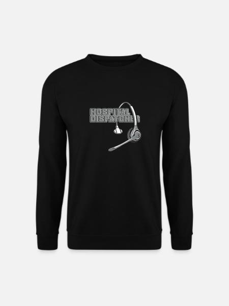Notruf Leitstelle Einsatzzentrale Cool - Unisex Pullover - Schwarz