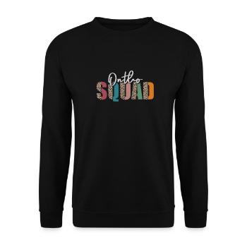 Escouade d’infirmières - Sweat-shirt Unisexe - noir - Devant - Alina (178cm) & Michal (187cm)