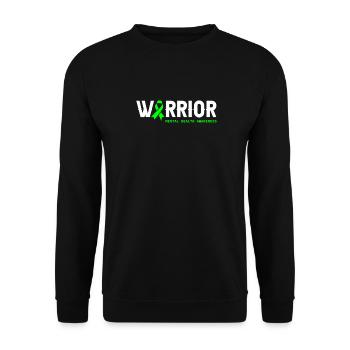 Psychologie Psychologe Krieger - Unisex Pullover - Schwarz - Vorne - Alina (178cm) & Michal (187cm)
