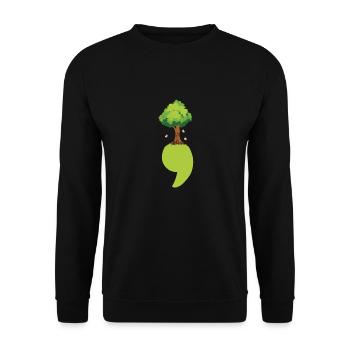 Psychologue Psychologue Mignon - Sweat-shirt Unisexe - noir - Devant - Alina (178cm) & Michal (187cm)