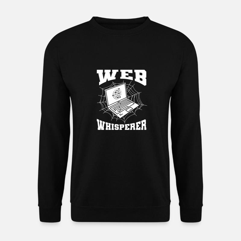 Web Entwickler Webdeveloper Witzig - Unisex Pullover - Schwarz
