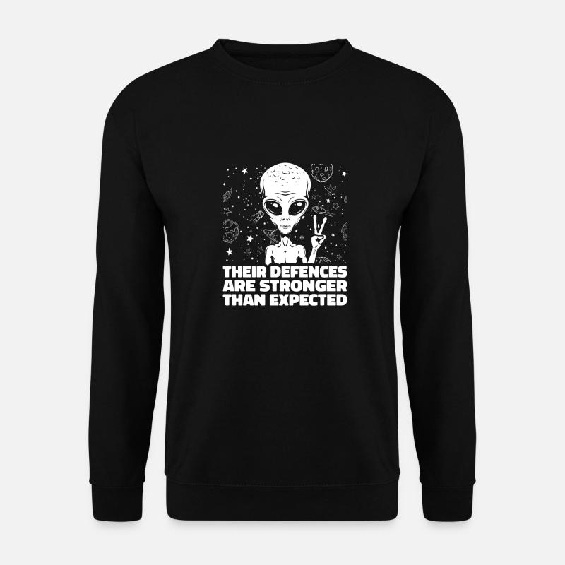 Weltraum Weltall Außerirdischer - Unisex Pullover - Schwarz