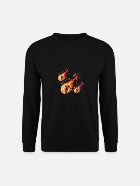 Space Space Astroid Diversion - Unisex Sweatshirt - black