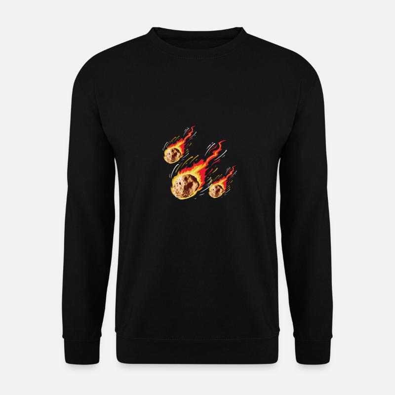 Space Space Astroid Diversion - Unisex Sweatshirt - black